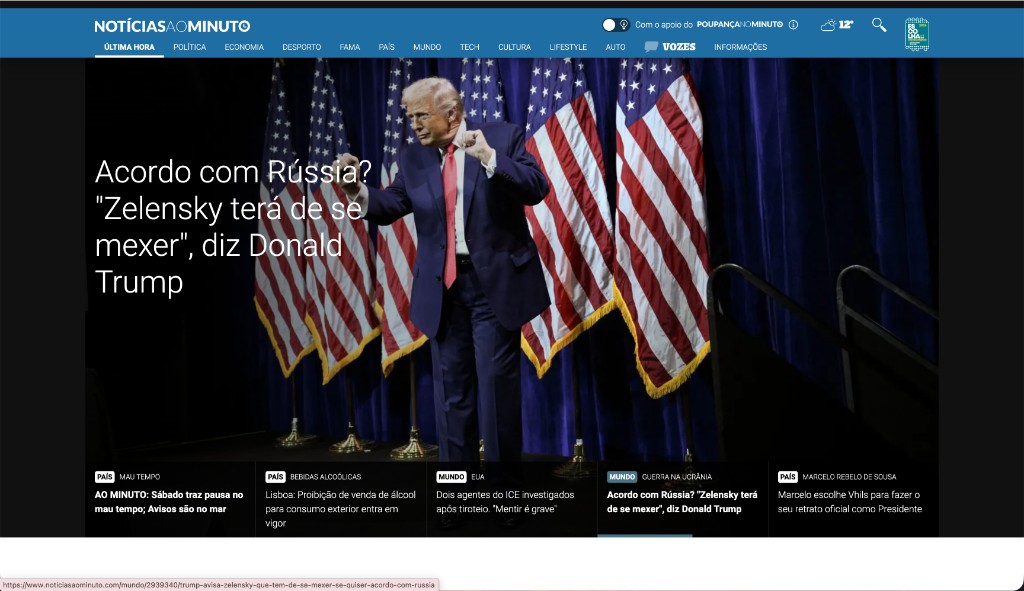 Notícias Ao Minuto